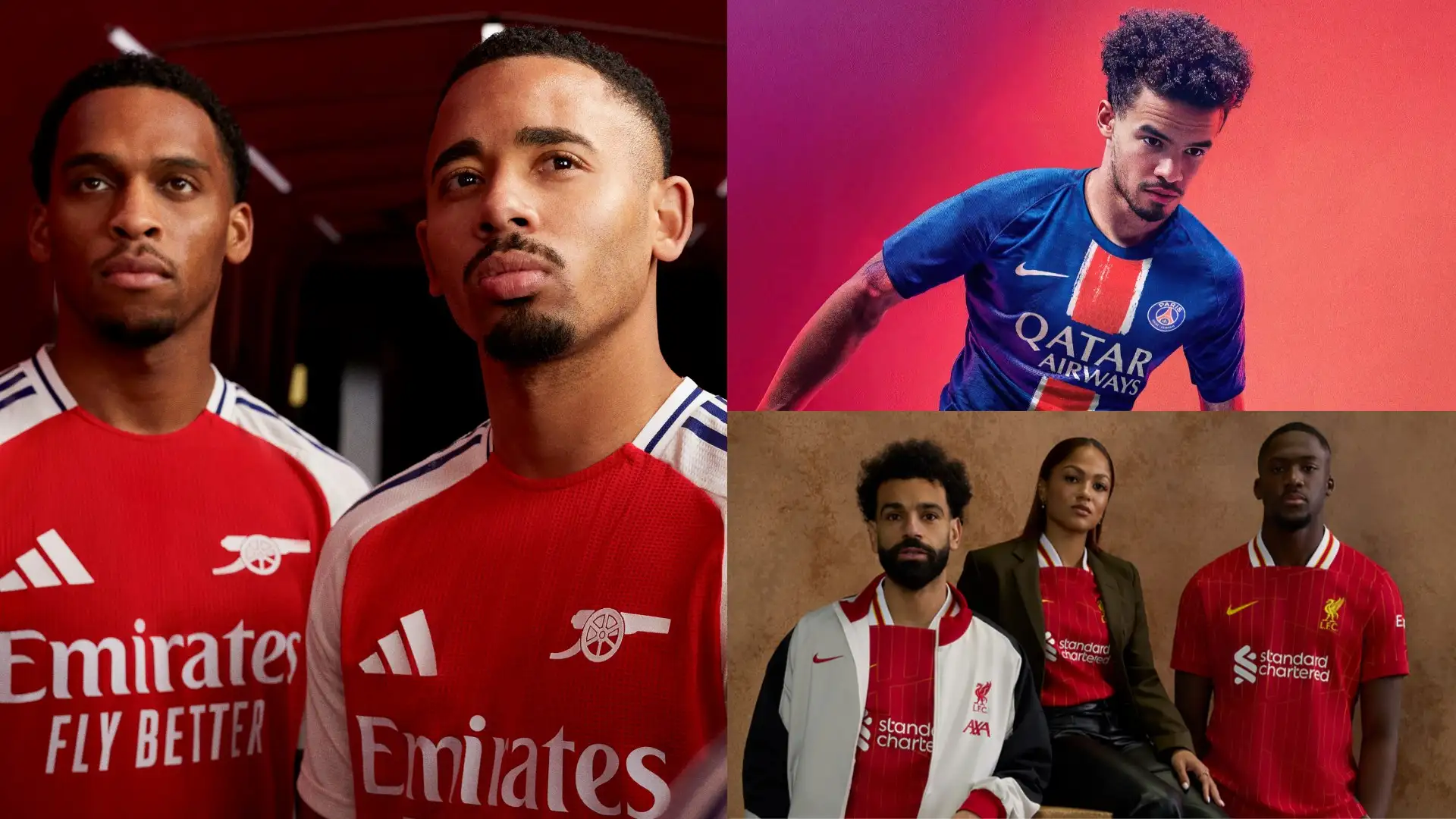New 2024-25 football kits: Arsenal, Liverpool, Man City & all the top teams' jerseys revealed