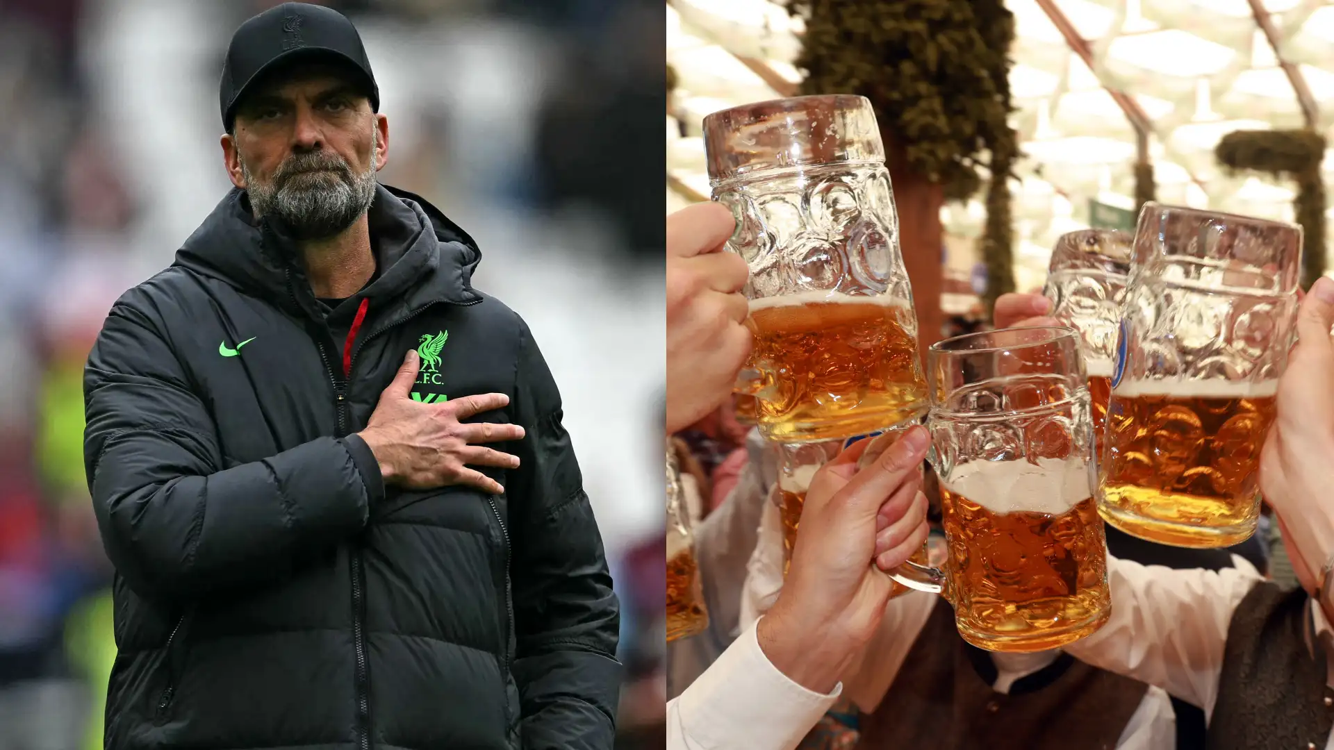 Cheers to Jurgen Klopp! Liverpool toast manager's final game as Reds boss with limited edition beer