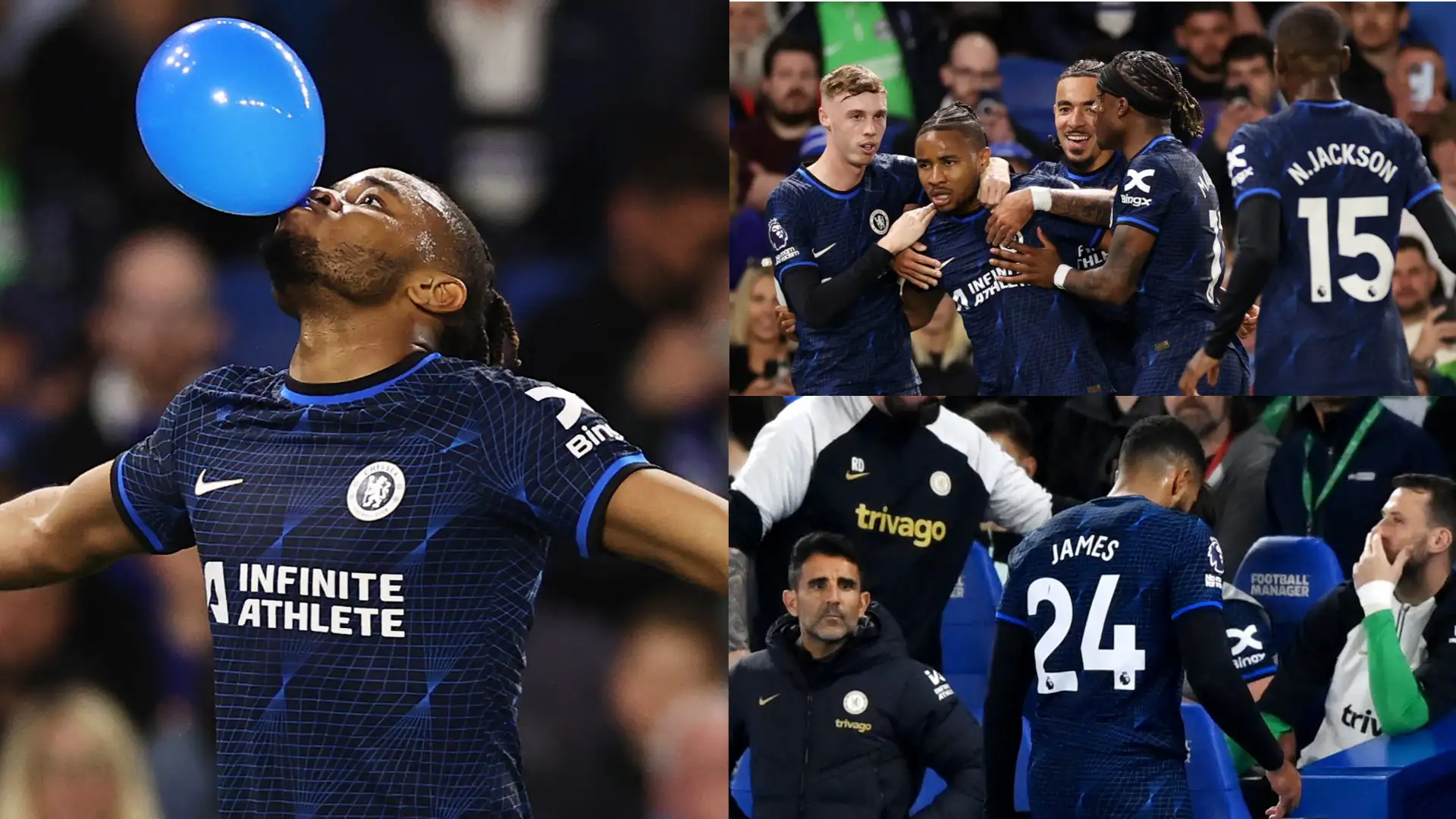 Chelsea player ratings vs Brighton: Cole Palmer inevitable & Christopher Nkunku back in the goals as Blues survive needless Reece James red card to continue Europa League push