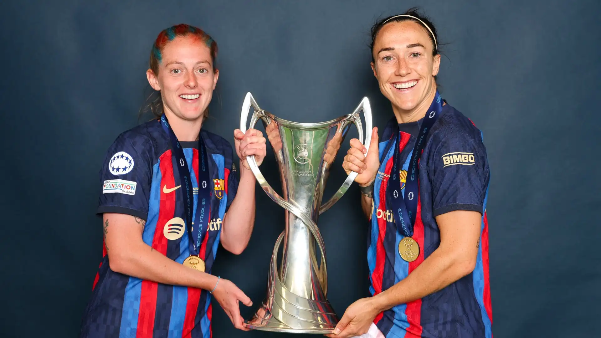 Lucy Bronze, Keira Walsh and the England Lionesses to have won the Women’s Champions League