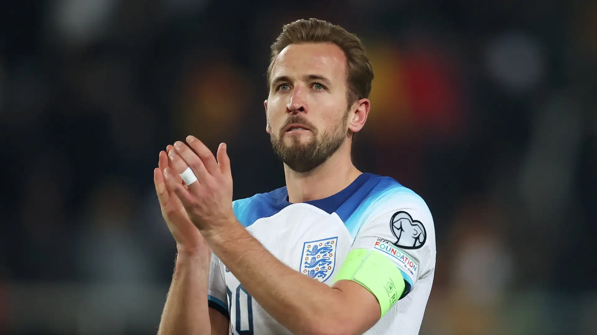 Harry Kane sends out three-word message as Bayern striker links up with England squad for Euro 2024 campaign
