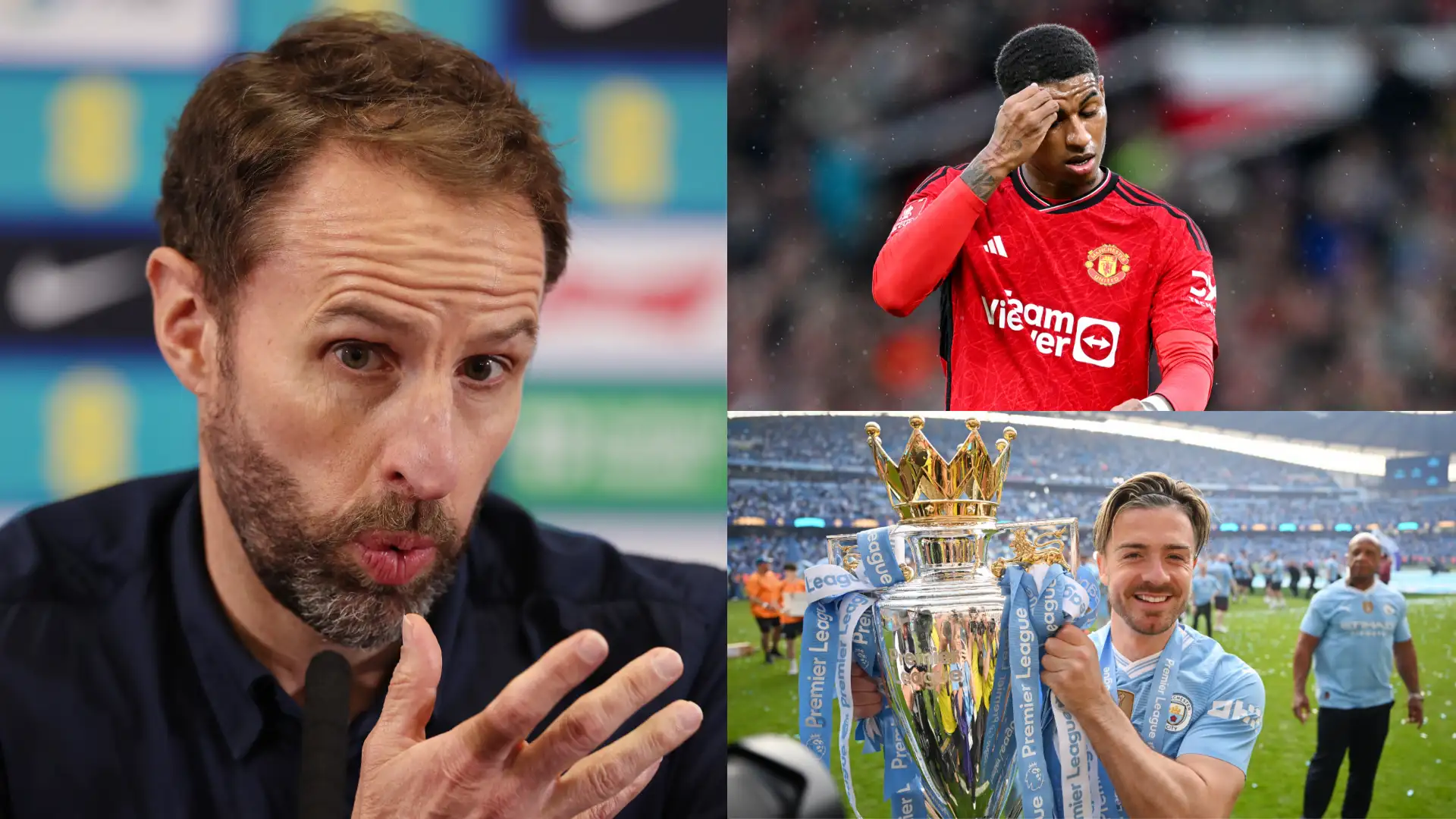 'F*ck Gareth Southgate, Jack Grealish labelled an 'ass drunk' as fans rage over his inclusion in England Euro 2024 squad ahead of Marcus Rashford after underwhelming campaign at Man City