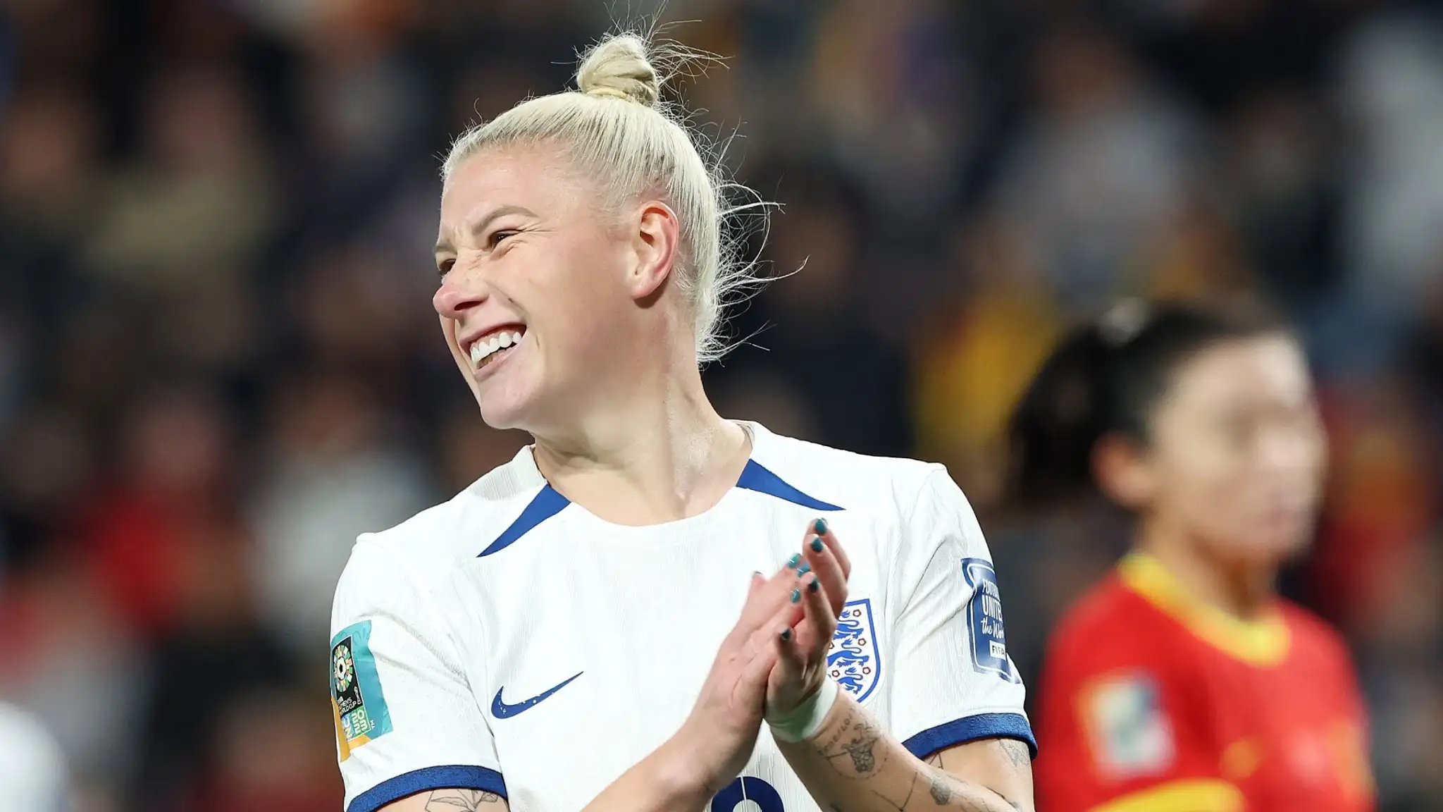 Lionesses star Beth England on injury that nearly ended her career as Tottenham striker reveals she played through pain barrier at Women's World Cup