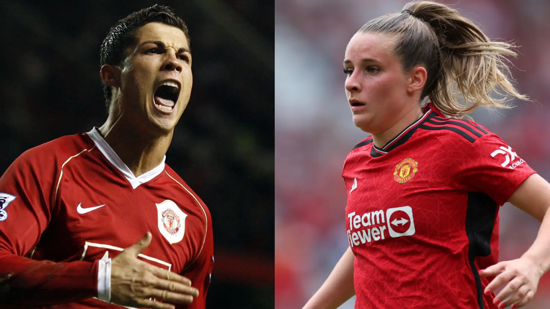 THE BIGGER PICTURE Toone has become the first player to pass 50 appearances for United’s women’s side, as she becomes an inspirational figure in her own right, but the Euro 2022 winner concedes that she was very much a Ronaldo fan girl in her younger years. WHAT TOONE SAID The 24-year-old playmaker has told Sky Sports of idolising CR7: “I always say it. He's probably had such an impact on my career, the way that I wanted to be and that was Cristiano Ronaldo. I wore his boots. I wore the No 7 shirt. I was in love with him at Manchester United and the skills that he did and the confidence he played with.” DID YOU KNOW? Despite being an international performer herself, Toone is yet to cross paths with Ronaldo. She added: “I didn't actually get to meet him. I did see him one time, the girls were all looking through the window going: 'That's Ronaldo!' He did send me a video once and I've got that saved in the favourites!” WHAT NEXT? Toone wears the No.7 shirt for United, and did that iconic jersey justice in the 2024 Women’s FA Cup final as she crashed home a spectacular strike against Tottenham at Wembley and paved the way for the Red Devils to claim a first major honour at the very highest level.