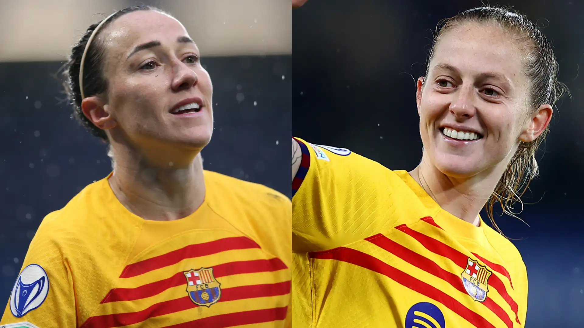 VIDEO: Lionesses stars Lucy Bronze and Keira Walsh celebrate helping Barcelona to fifth-straight Liga F title with giant conga line