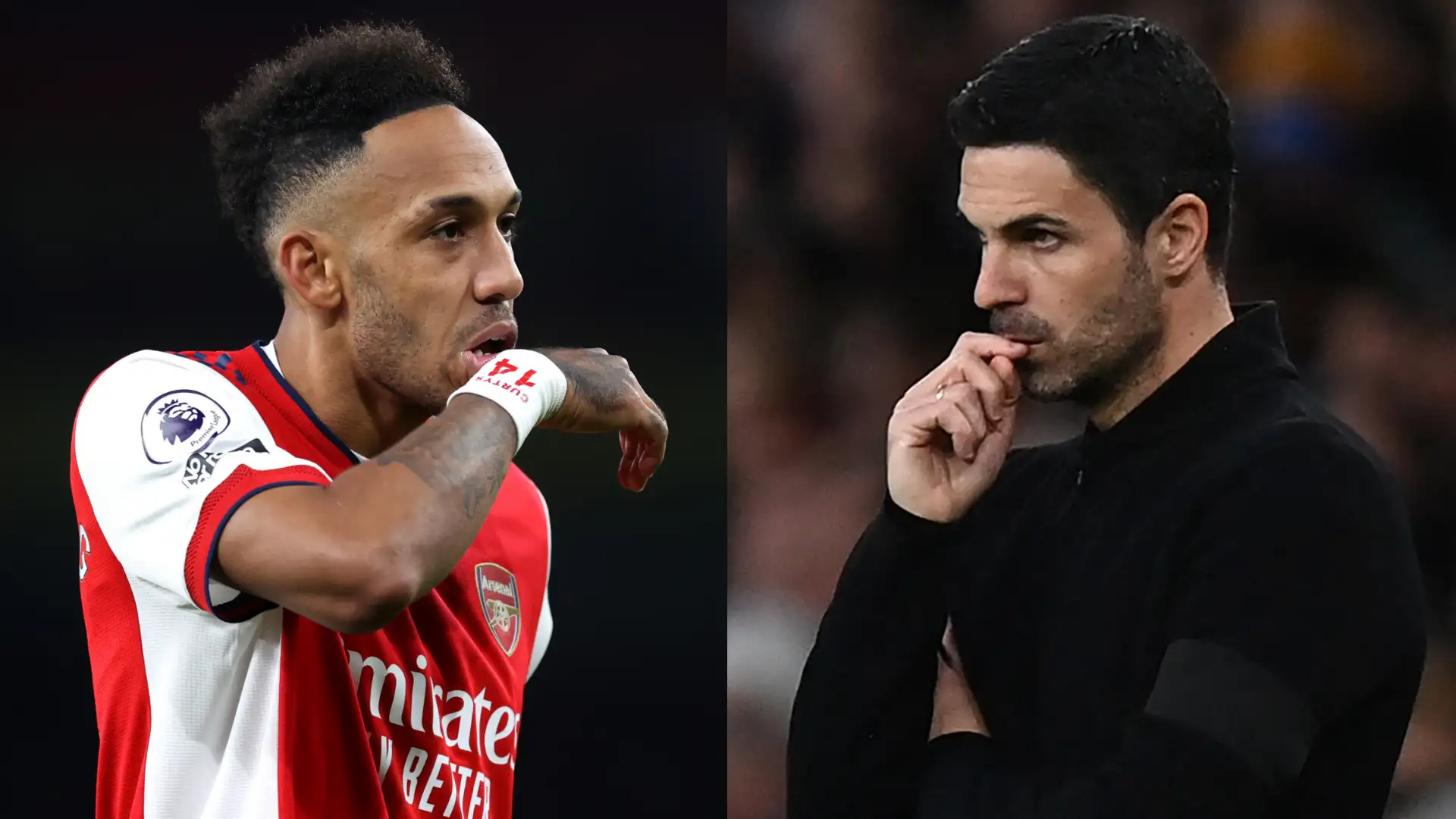 'You put a knife in my back!' - Pierre-Emerick Aubameyang reveals 'crazy' clash with Mikel Arteta that saw striker forced out of Arsenal