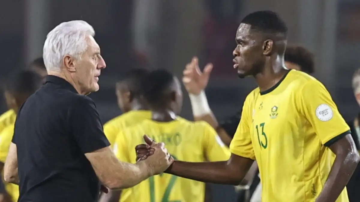 Bafana Bafana coach Hugo Broos happy with a point in Nigeria, as Super Eagles mentor Finidi George dissatisfied with draw at home
