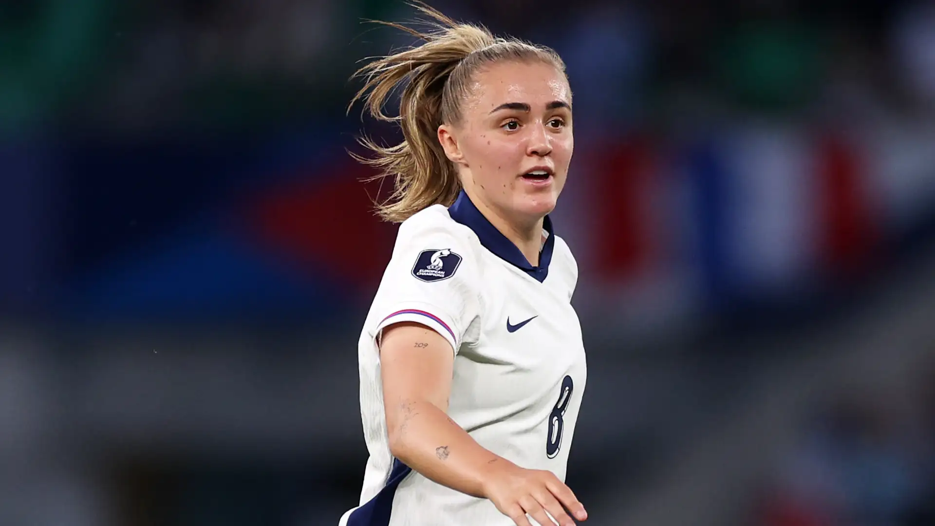 VIDEO: Georgia Stanway, what a hit! Lionesses star scores stunning opener in crucial Euro 2025 qualifier against France