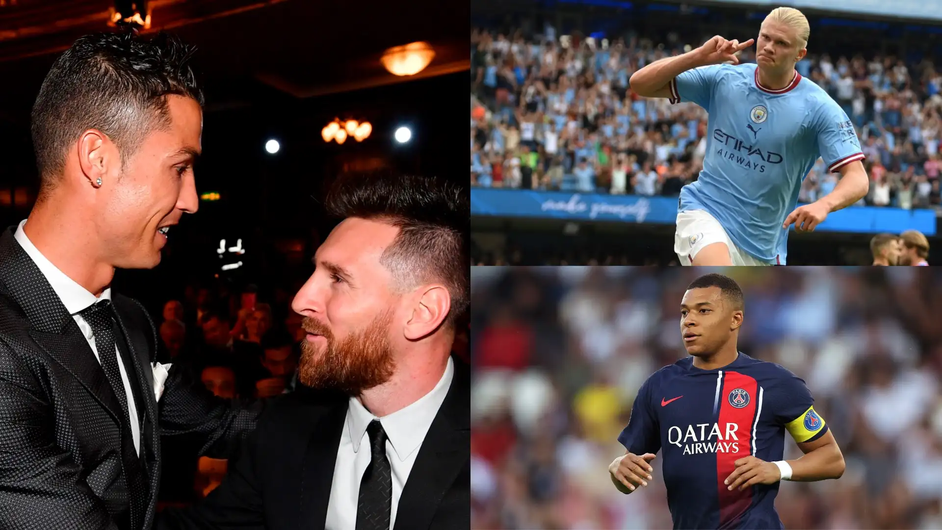 'Impossible' - Erling Haaland and Kylian Mbappe told why they'll never surpass Cristiano Ronaldo and Lionel Messi