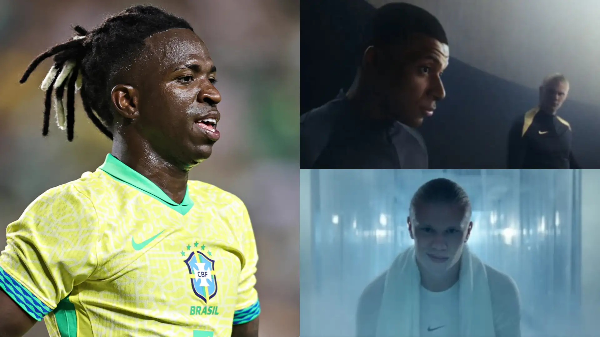 VIDEO: Kylian Mbappe, Erling Haaland & Vinicius Jr ‘awaken madness’ in epic Nike advert alongside Ronaldinho – with speculation suggesting superstar trio may yet be united at Real Madrid
