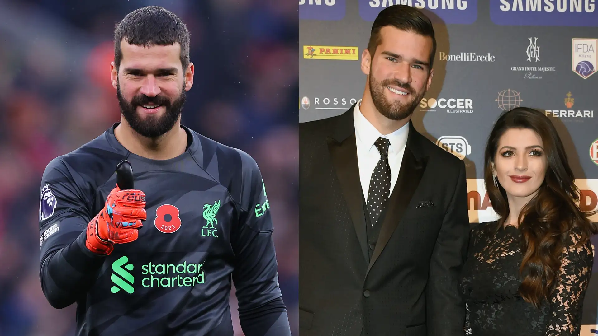 Liverpool goalkeeper Alisson sees wife Natalia Becker forced to deny arrest claims following death of man in Brazil